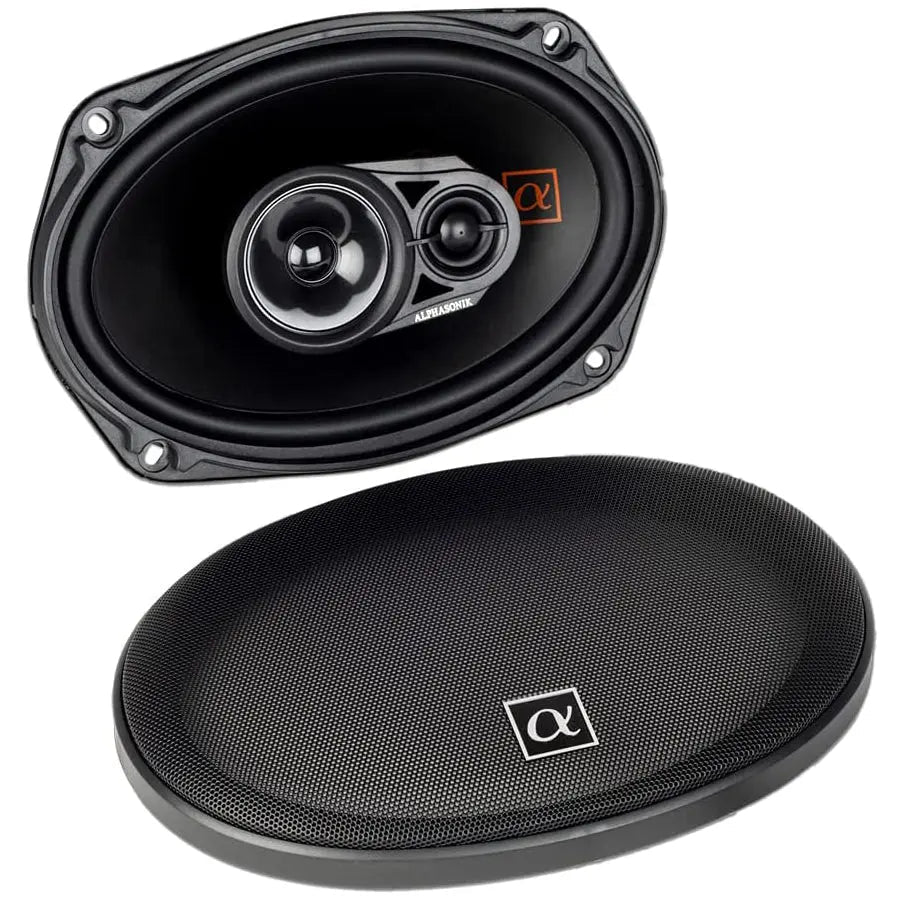 Alphasonik NS693 Neuron Series 6x9" 210 Watts 3-Way Full Range Speaker (Pair)