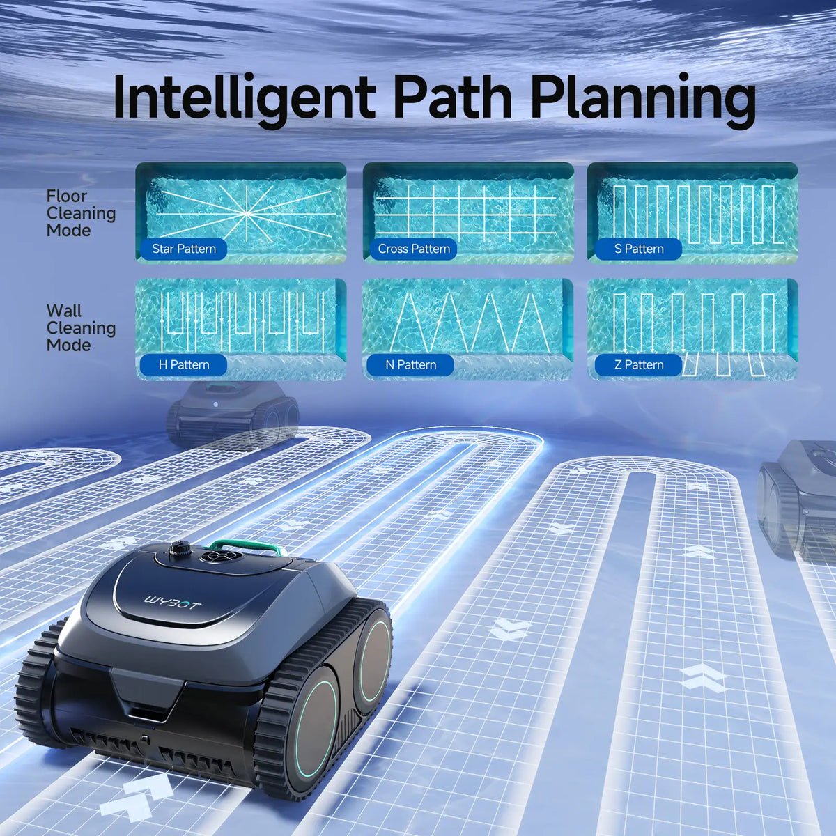 WYBOT C1 Robotic Pool Cleaner - detail 8