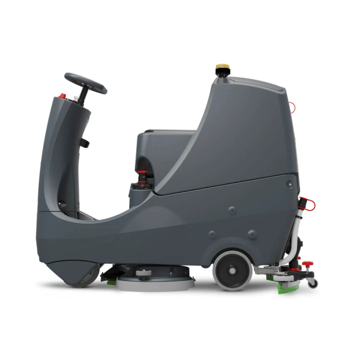 NaceCare CRL 2128/100T Ride-On Floor Scrubber K-916888-C2B - left side