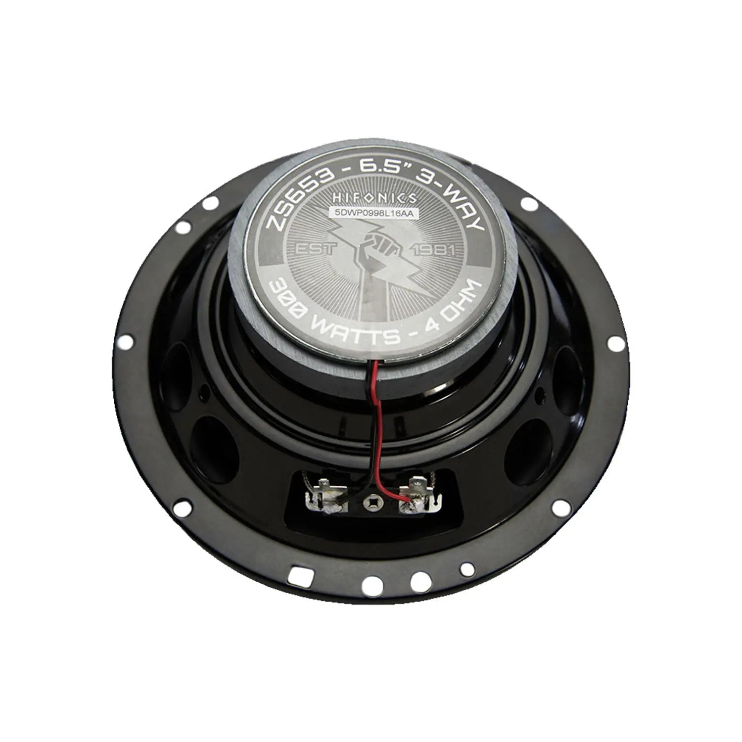 Hifonics ZS653 Zeus 6.5 inch 300 Watt 3-Way Car Audio Coaxial Speaker System (Pair)