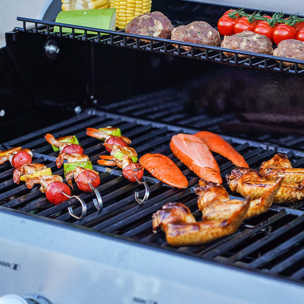 Monument Grills Mesa 305 Series Propane Gas Grill, 3 Burners, Stainless Steel