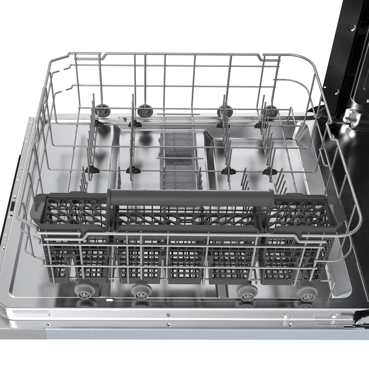 Forno Rivestito 24-Inch Built-In Panel Ready Dishwasher, 45 dB Quiet Operation, Energy Star, Stainless Steel Interior (FDWBI8011-24)