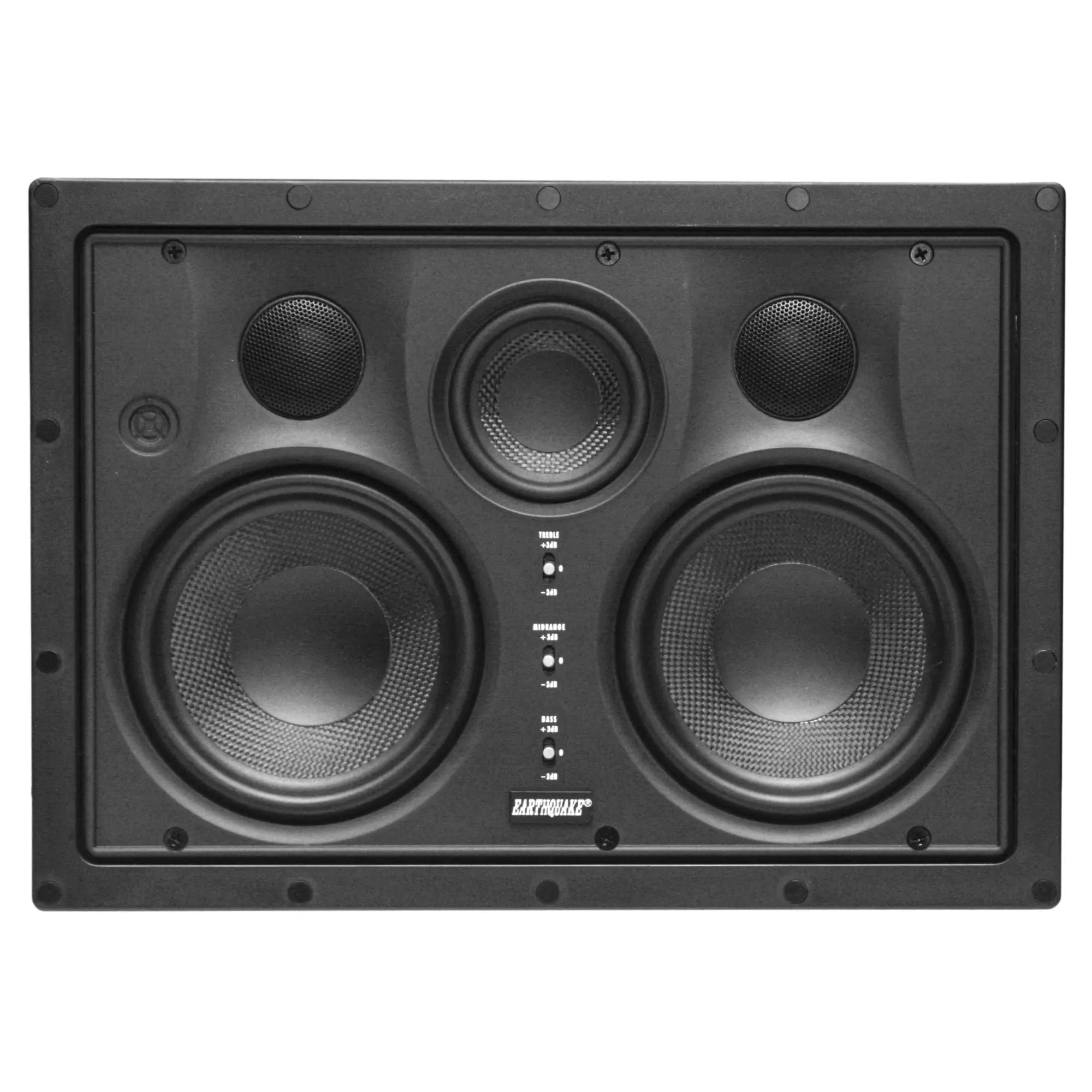 Earthquake Sound EWS530C 5.25″ 350 Watts Max 8 Ohm Edgeless In-Wall LCR Speaker (Each)