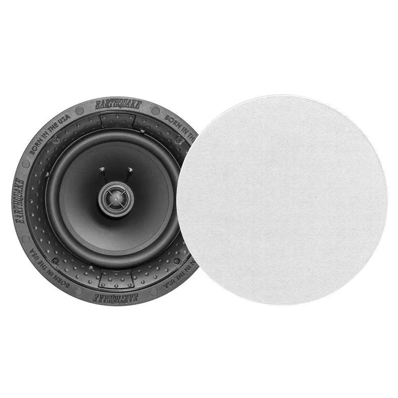 Earthquake Sound R650 6.5" In Ceiling Speakers with Magnetic Grill (pair)