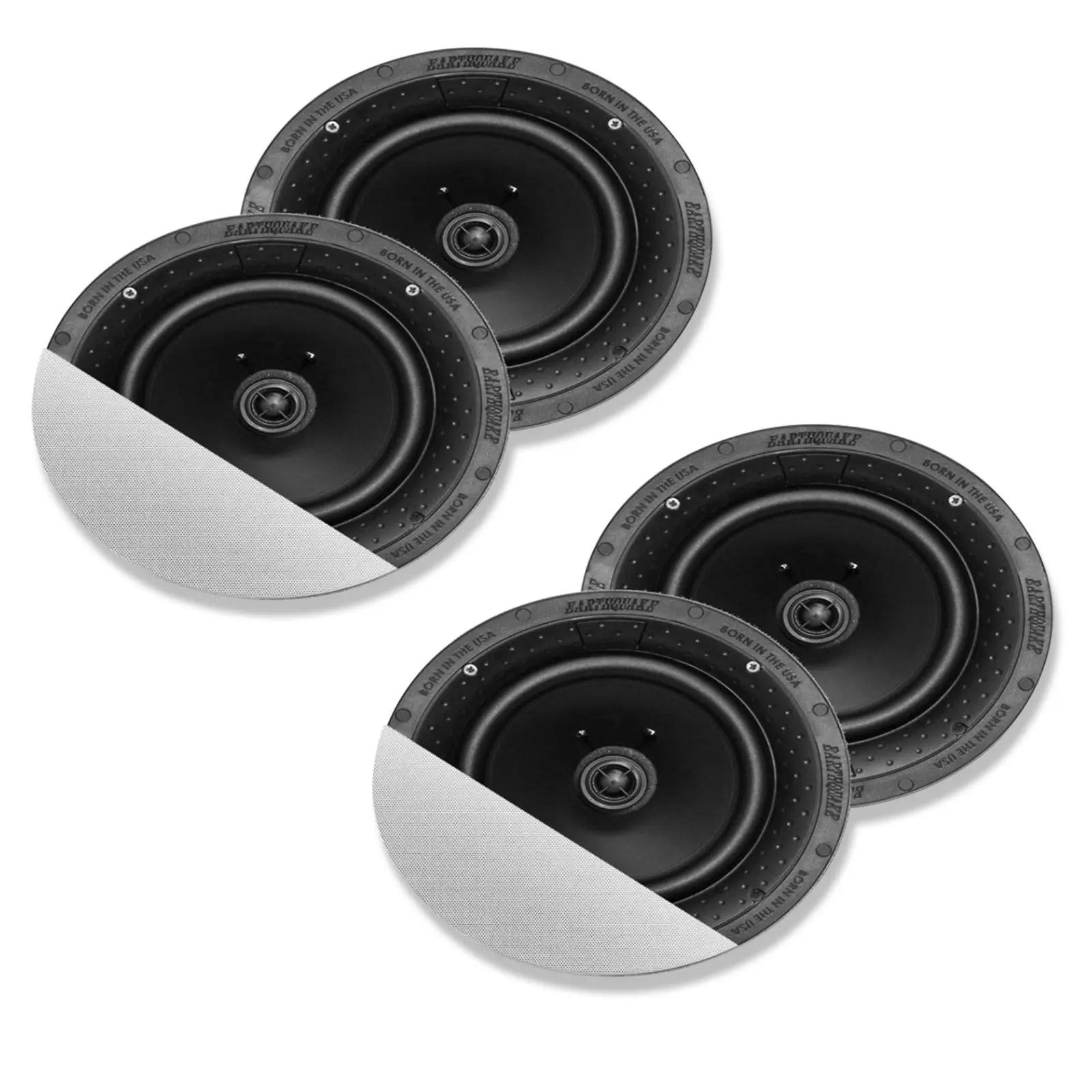 Earthquake Sound R800 Reference Series 8" 200W 8 Ohm In-Ceiling Speakers