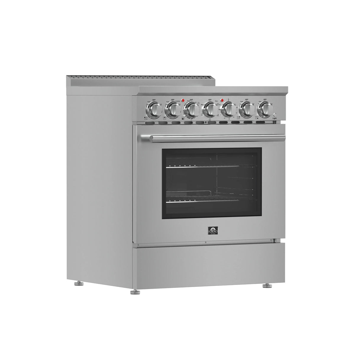 Forno Paolo 30-Inch Freestanding Electric Range, Stainless Steel (FFSEL6011-30)
