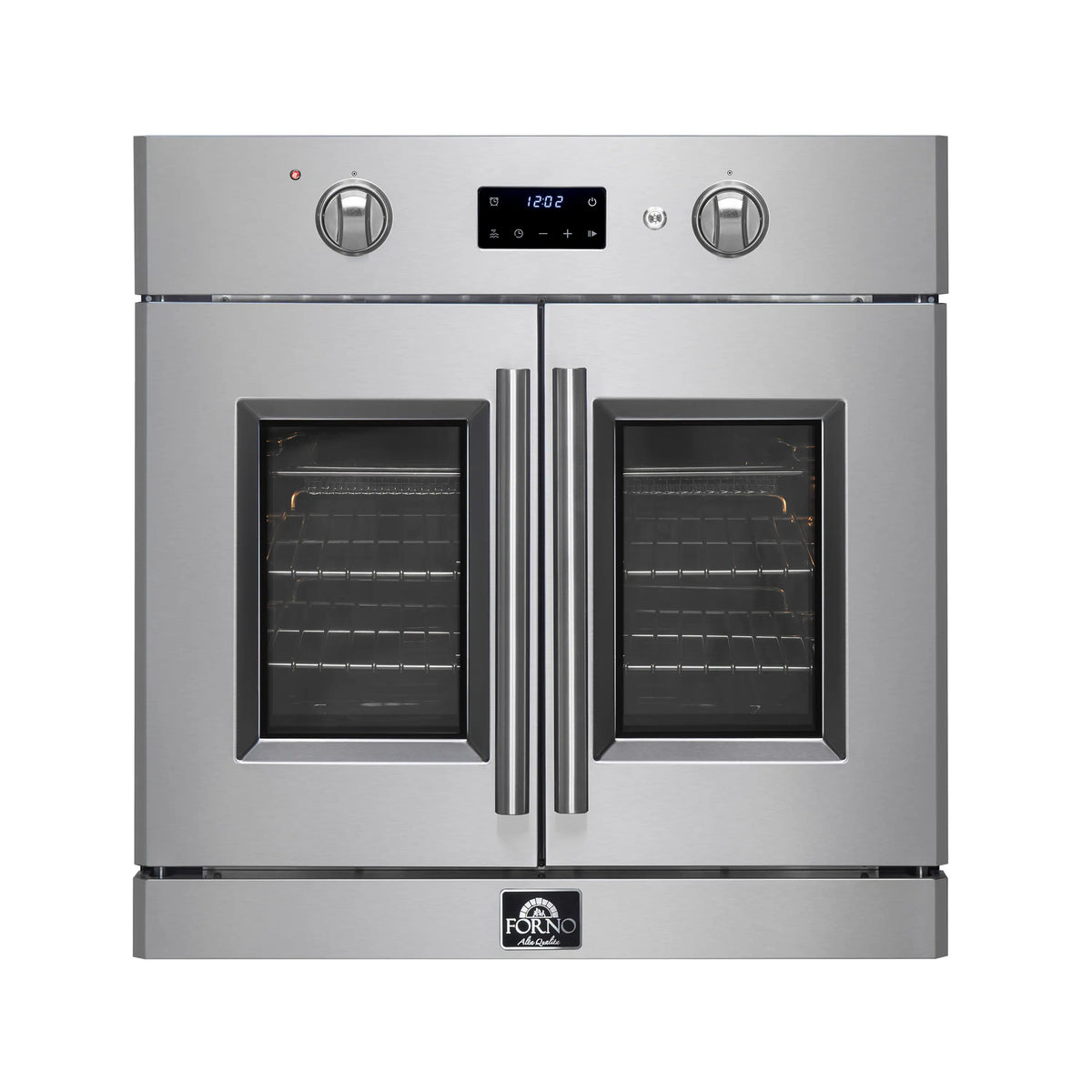 Forno 2-Piece Appliance Package - 30-Inch Single Wall Oven and 30-Inch Microwave in Stainless Steel (FBDL-025-01CAUS)