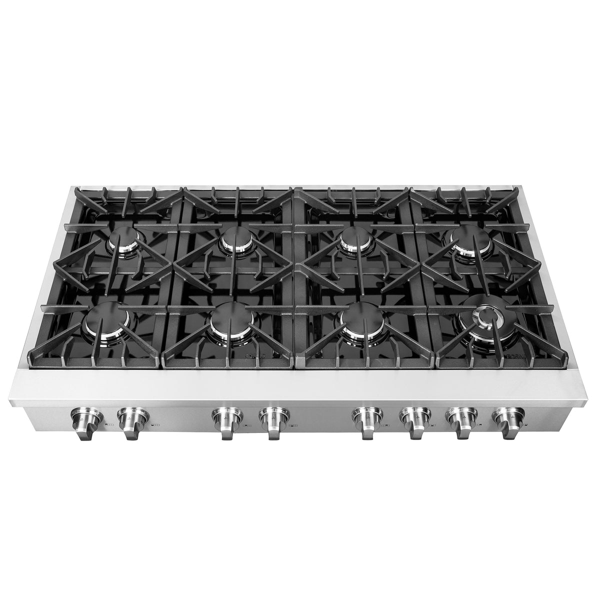 Forno Cossato 48-inch gas rangetop FCTGS5737-48 - cast iron grates