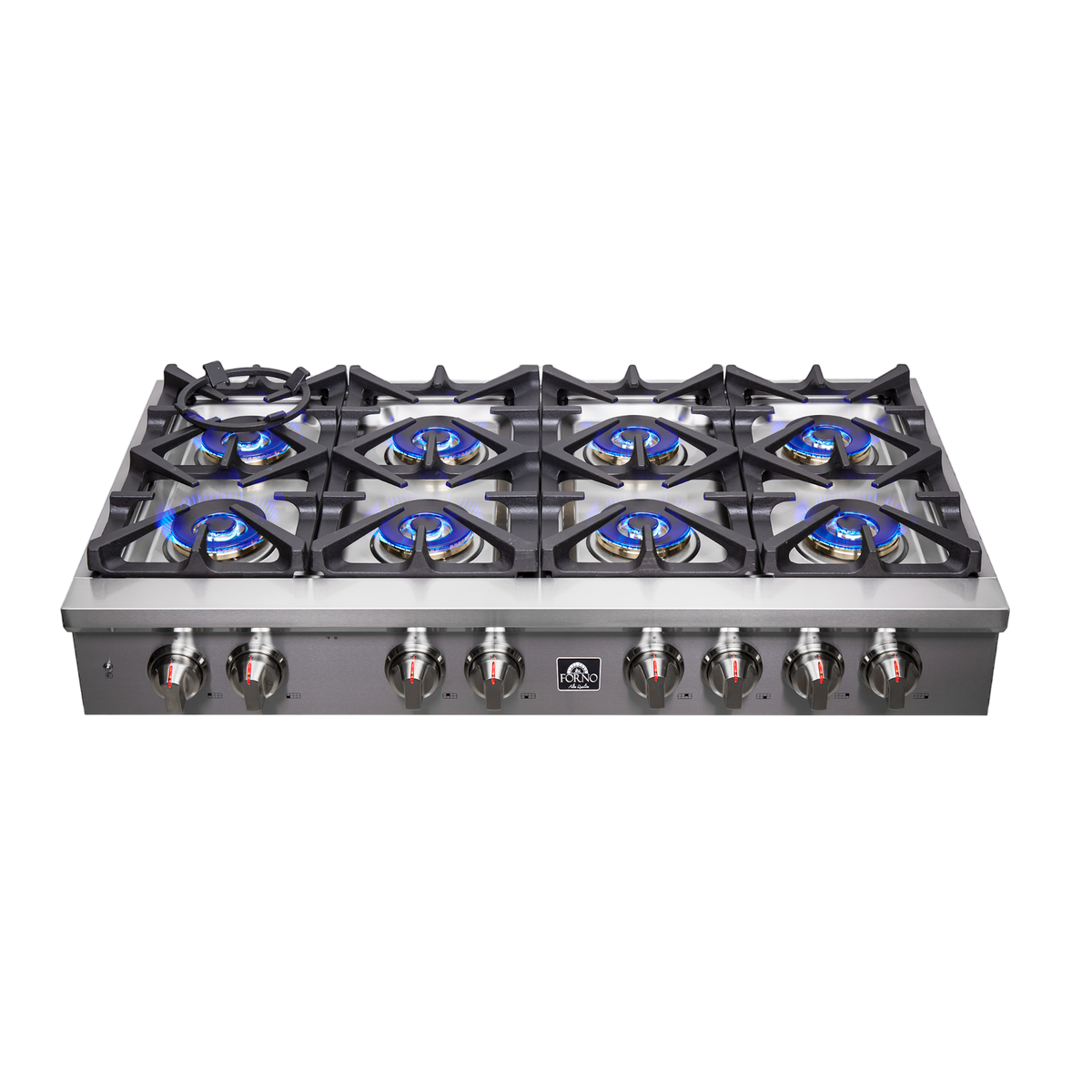 Forno Spezia 48-inch gas rangetop FCTGS5751-48 - iron grates