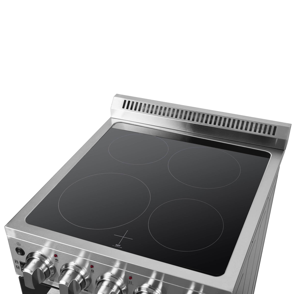 Forno Loiano 24-Inch Freestanding Electric Range, 4 Burners, Stainless Steel (FFSEL6069-24)
