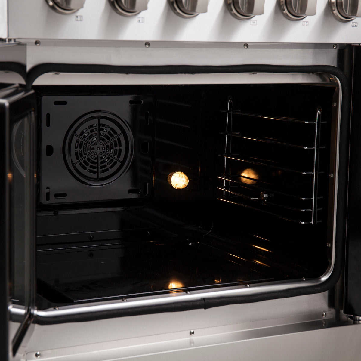 Forno Galiano 30-Inch Freestanding Electric Range, French Door Convection Oven, Stainless Steel (FFSEL6917-30)