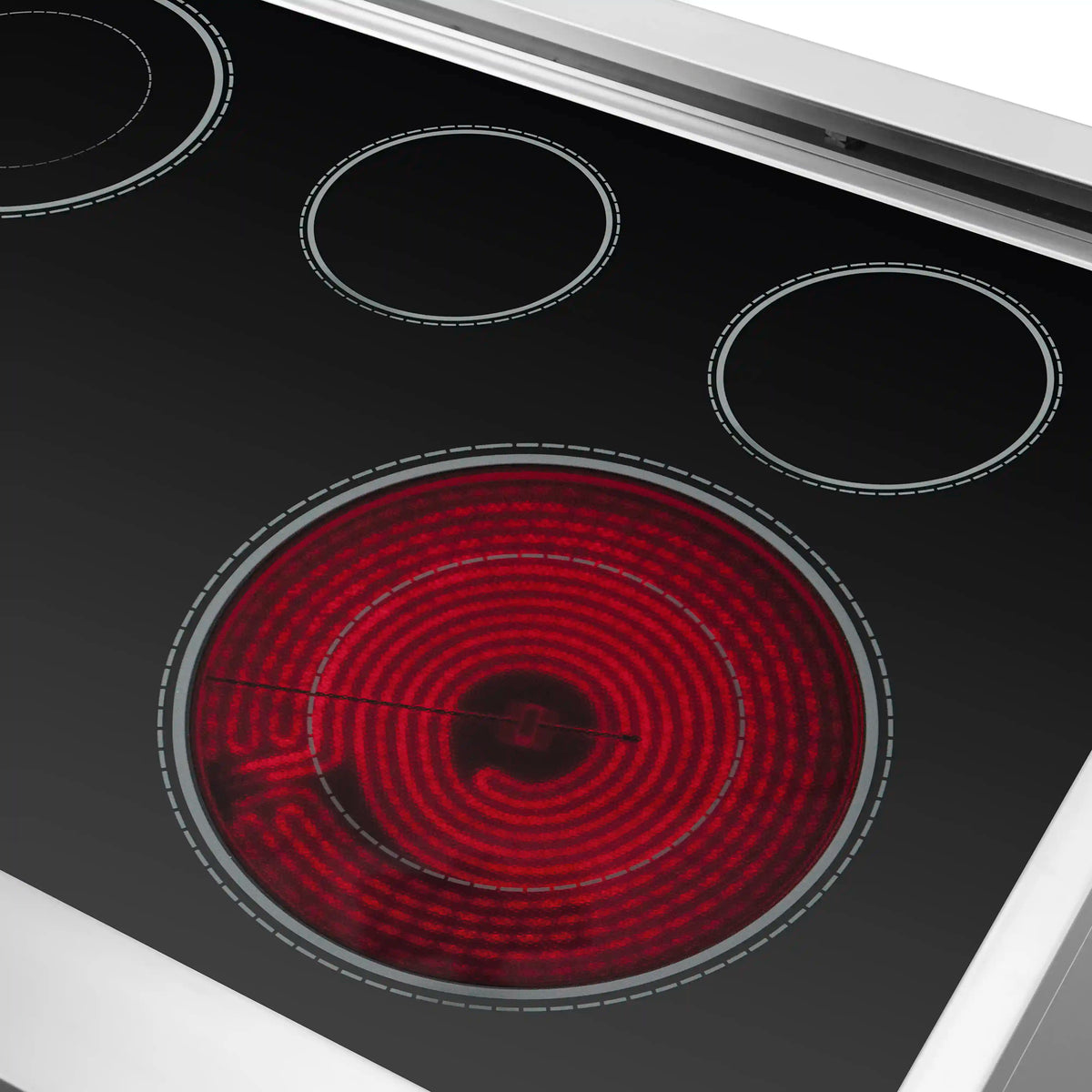 Forno Massimo 36-Inch Freestanding French Door Electric Range, Stainless Steel (FFSEL6955-36)