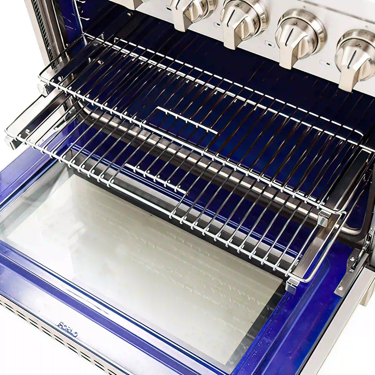 Forno Massimo 30-Inch Freestanding Dual Fuel Range, Stainless Steel (FFSGS6125-30)