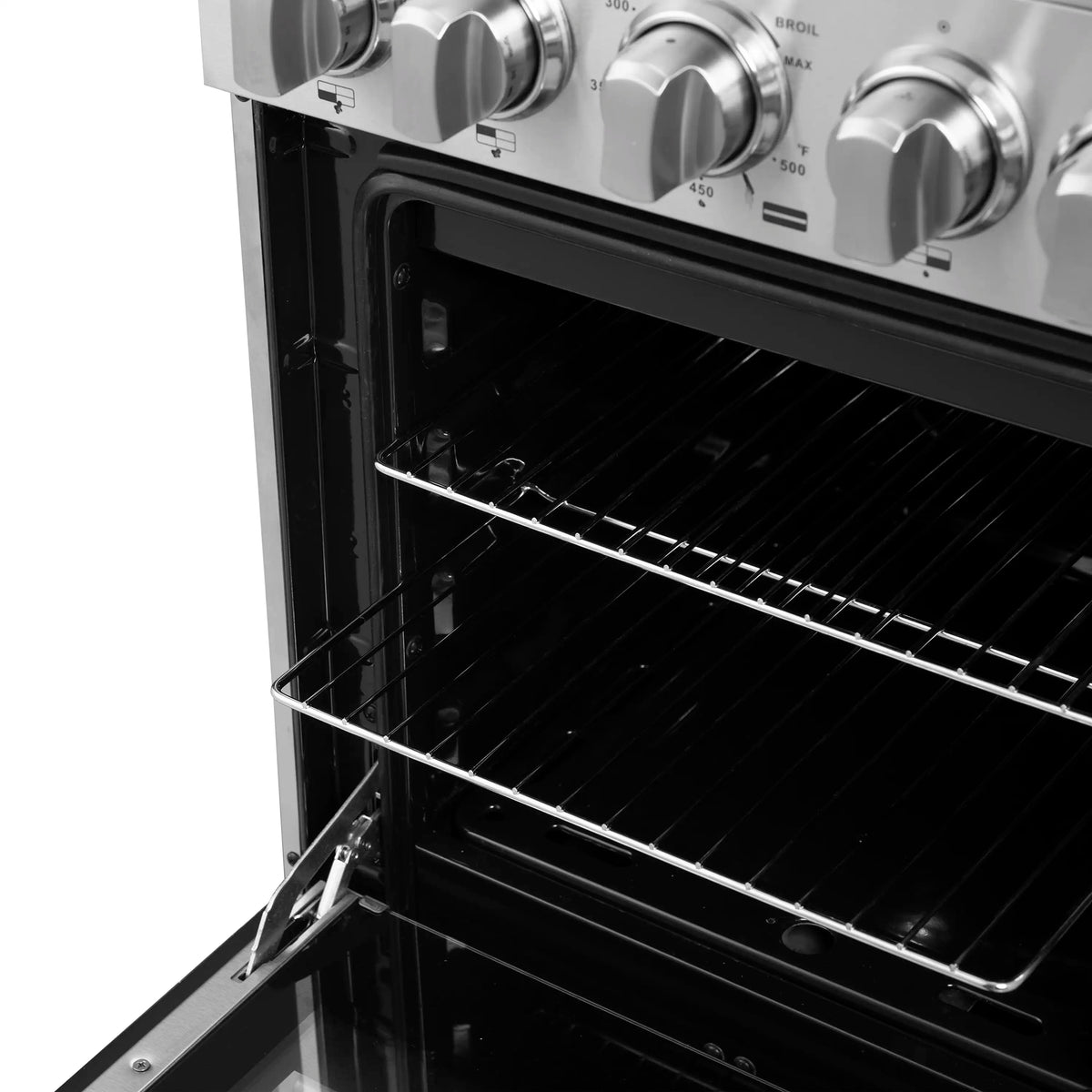 Forno Lamazze 20-Inch Freestanding Gas Range, 4 Burners, 21,200 BTUs, Stainless Steel (FFSGS6265-20)