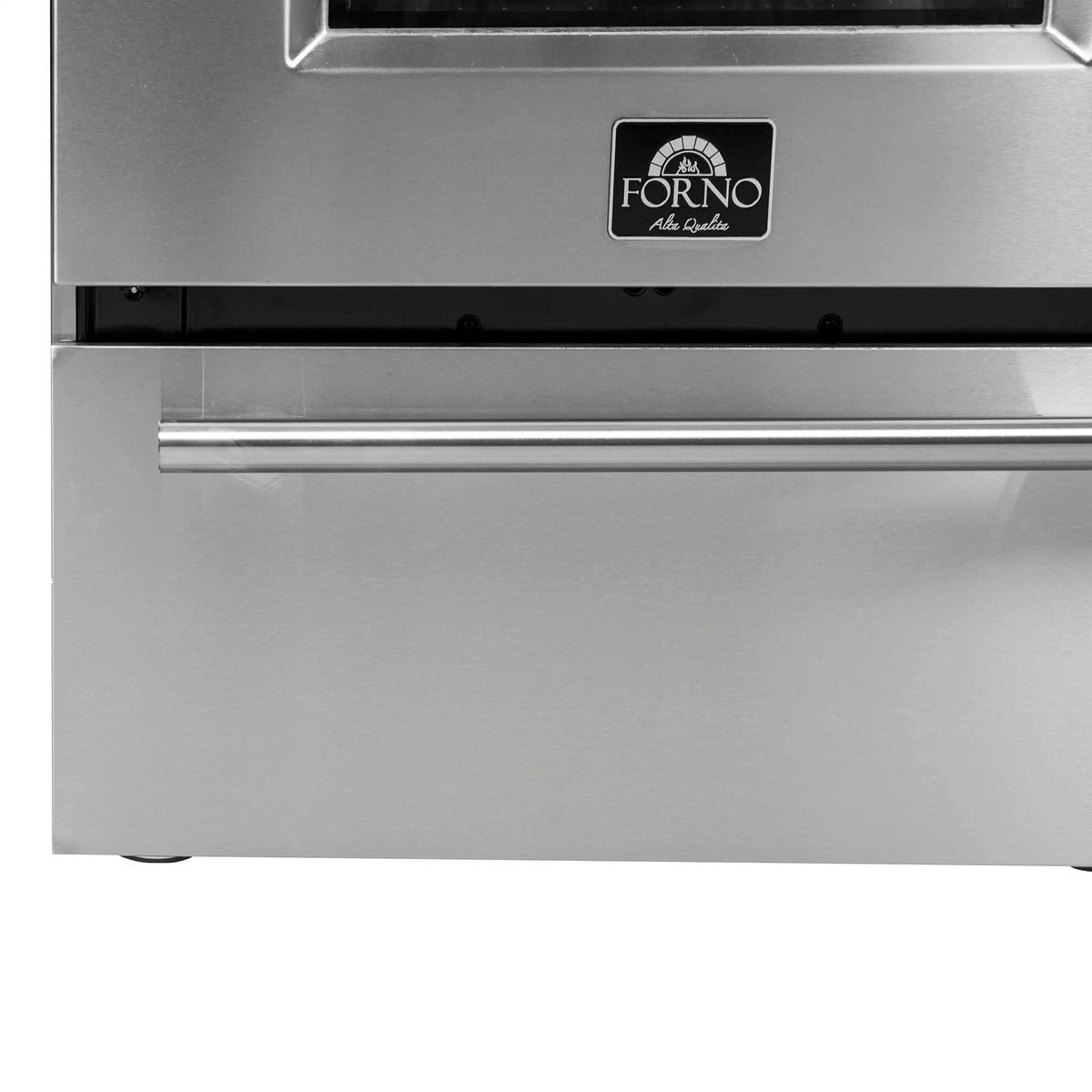 Forno Breno 24-Inch Freestanding Gas Range, 4 Burners, Stainless Steel (FFSGS6272-24)