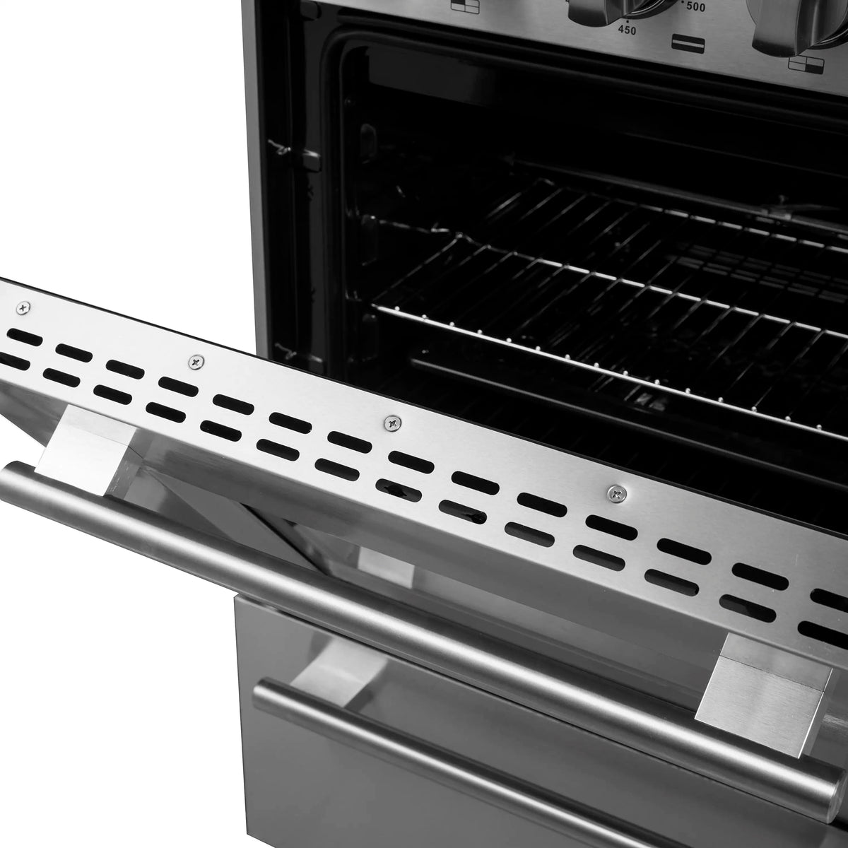 Forno Breno 24-Inch Freestanding Gas Range, 4 Burners, Stainless Steel (FFSGS6272-24)