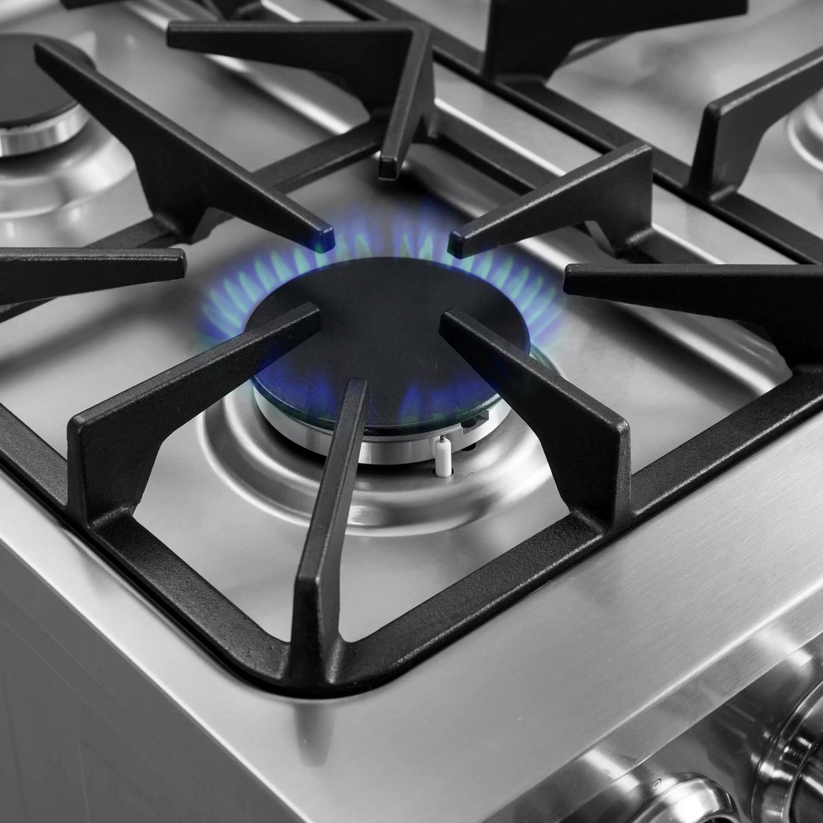 Forno Breno 24-Inch Freestanding Gas Range, 4 Burners, Stainless Steel (FFSGS6272-24)