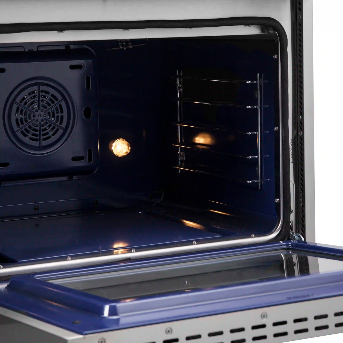 Forno Massimo 48-Inch Freestanding French Door Dual Fuel Range, Stainless Steel (FFSGS6325-48)