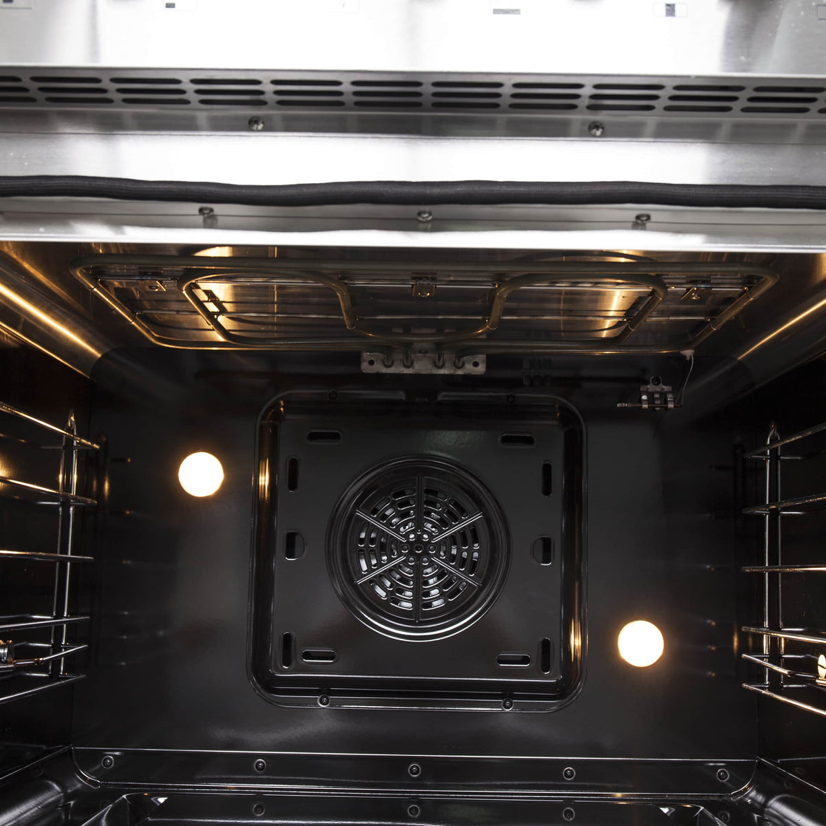 Forno Galiano 30-Inch Freestanding French Door Dual Fuel Range, 5 Burners, 68,000 BTUs, Stainless Steel (FFSGS6356-30)