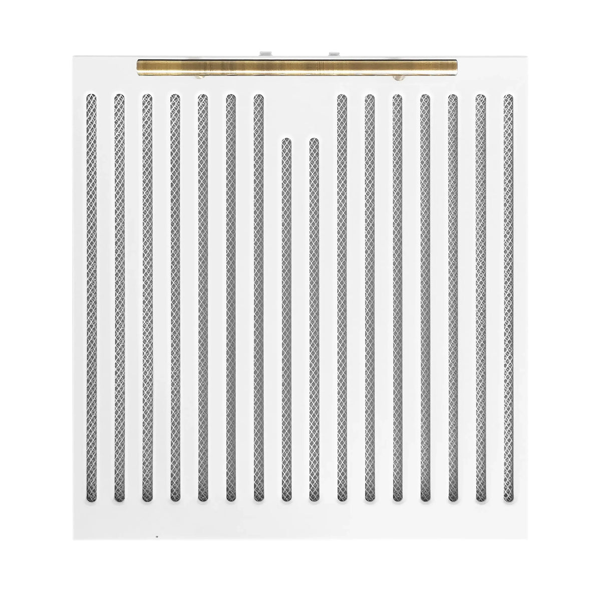 Forno Bari Espresso 30-Inch Under Cabinet Range Hood, 400 CFM, White with Antique Brass Trim (FRHUC5255-30WHT)