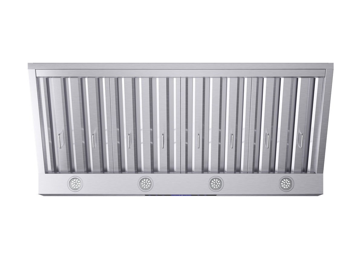Forno Palazzo 48-Inch Under Cabinet Range Hood, 1000 CFM, Stainless Steel (FRHWM5030-48)