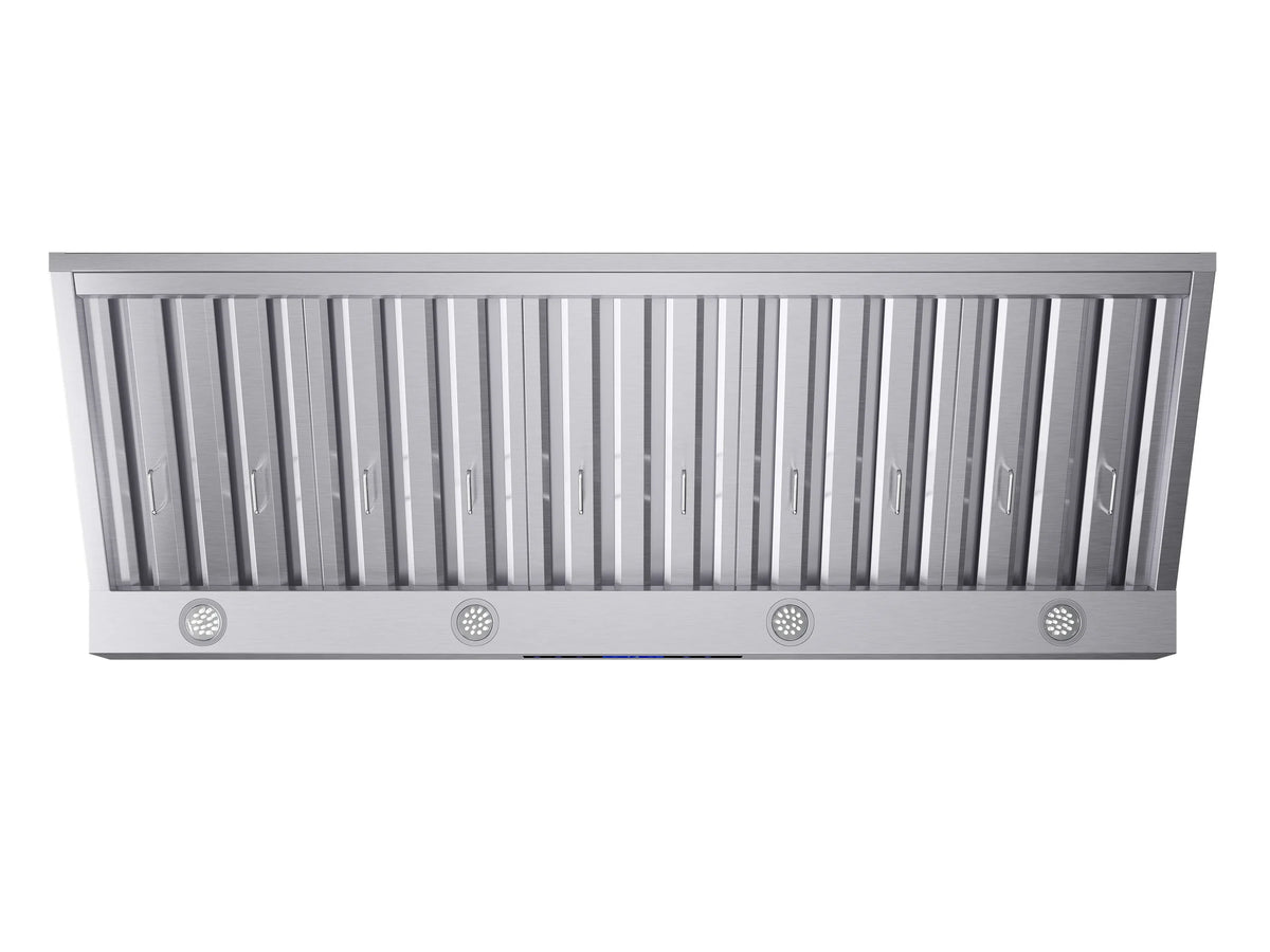 Forno Palazzo 60-Inch Under Cabinet Range Hood, 1000 CFM, Stainless Steel (FRHWM5030-60)