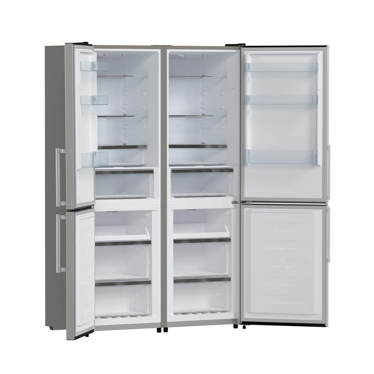 Forno Guardia 46.8-inch refrigerator set FFFFD1778-48 - angle open