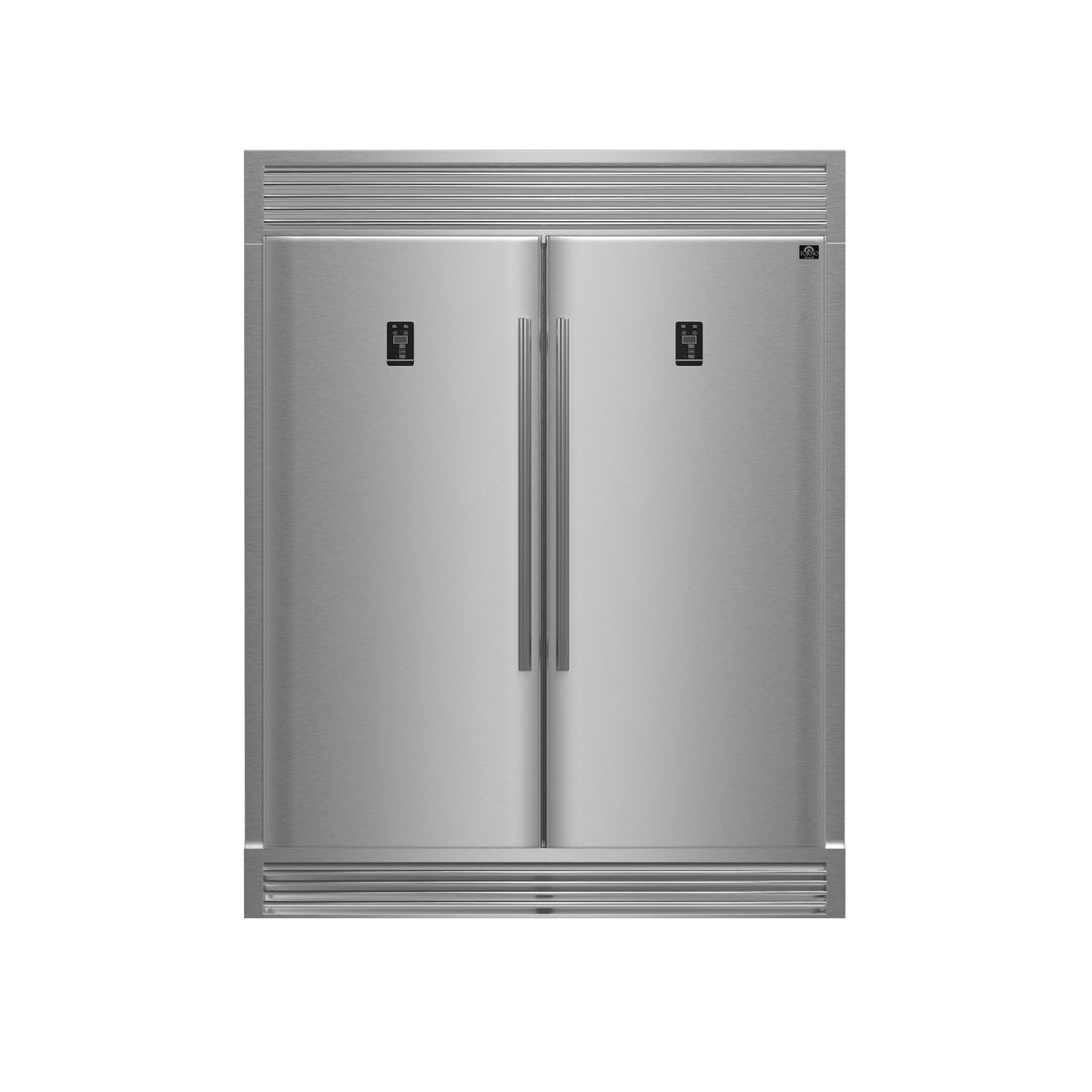Forno Rizzuto 60-inch refrigerator/freezer set FFFFD1933-60S - front