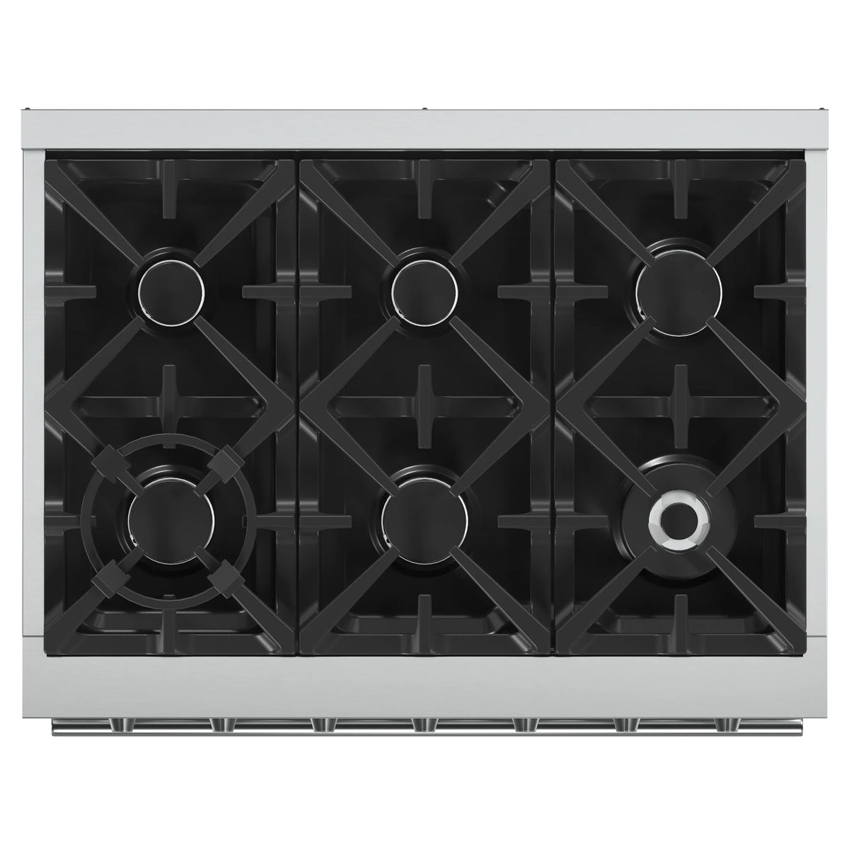 Forno Massimo 36-Inch Freestanding Gas Range, Stainless Steel (FFSGS6239-36)