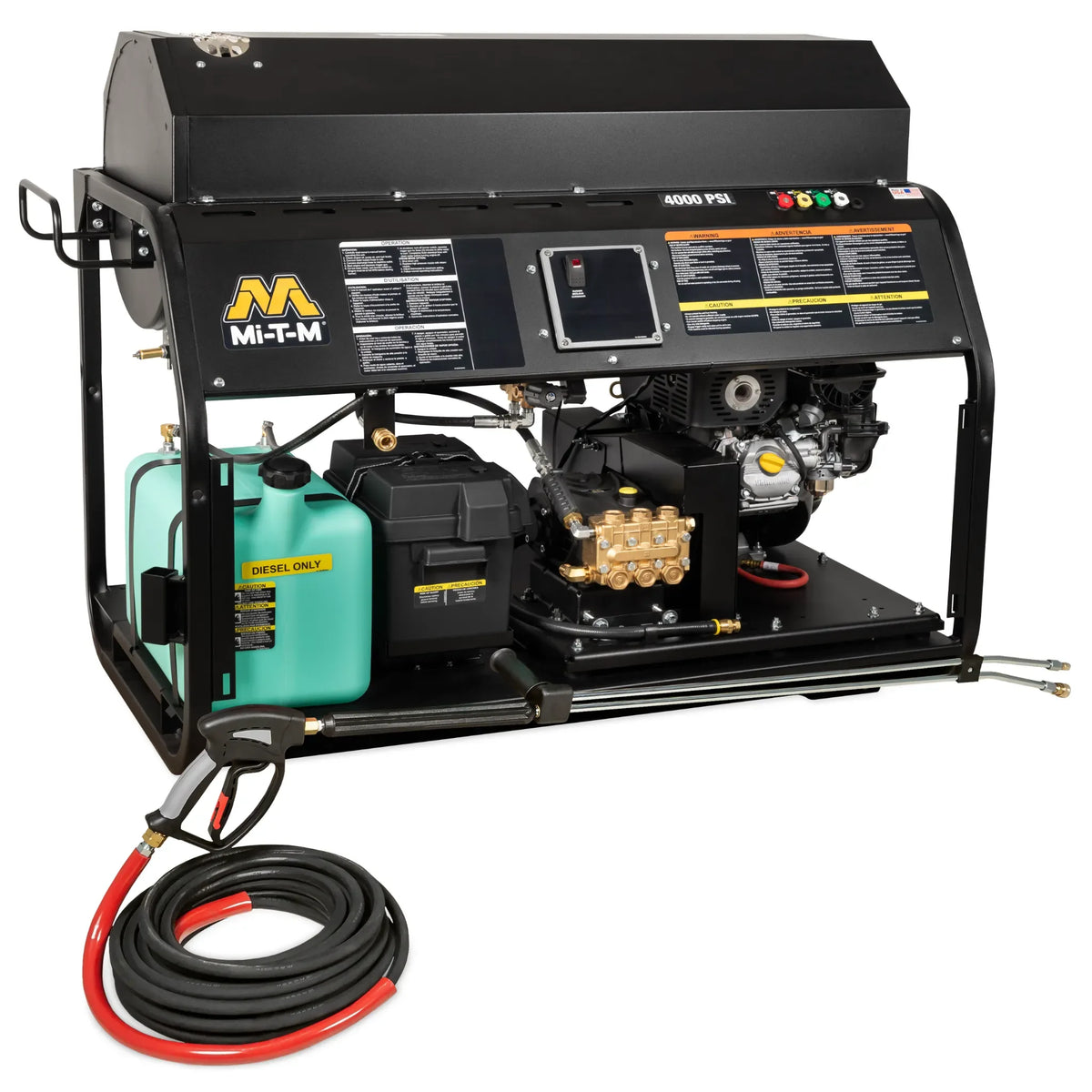Mi-T-M HS Series hot water gas pressure washer HS-4004-0MGV - product photo