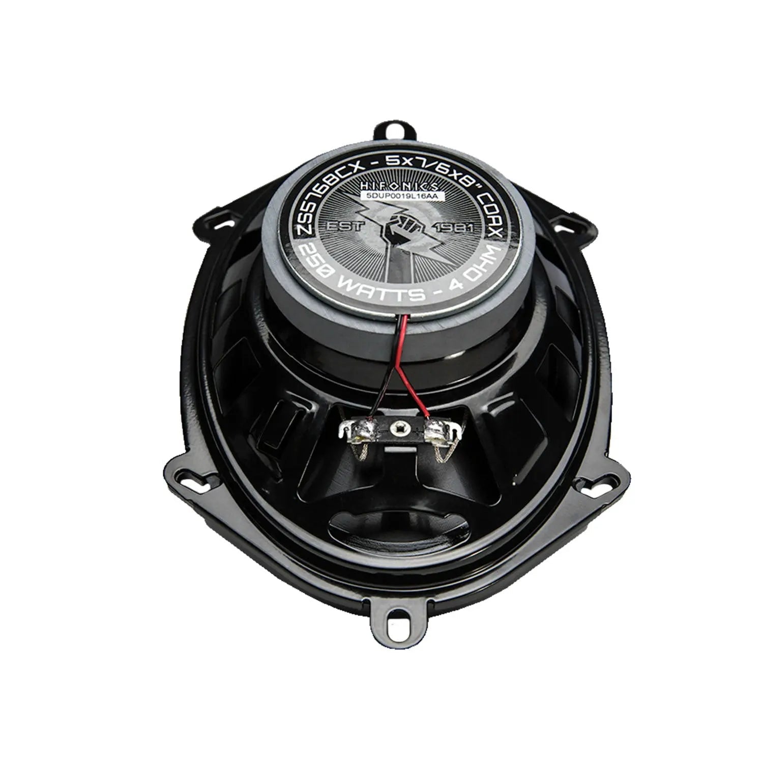 Hifonics ZS5768CX Zeus 5 x 7/6 x 8 inch 250 Watt 2-Way Car Audio Coaxial Speaker System (Pair)