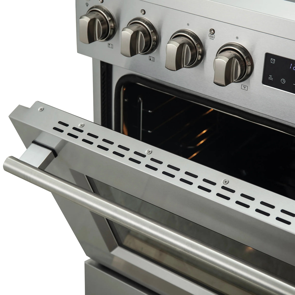 Forno Torino 30-Inch Freestanding Induction Range, True Convection, Air Fry, Stainless Steel (FFSIN0936-30)