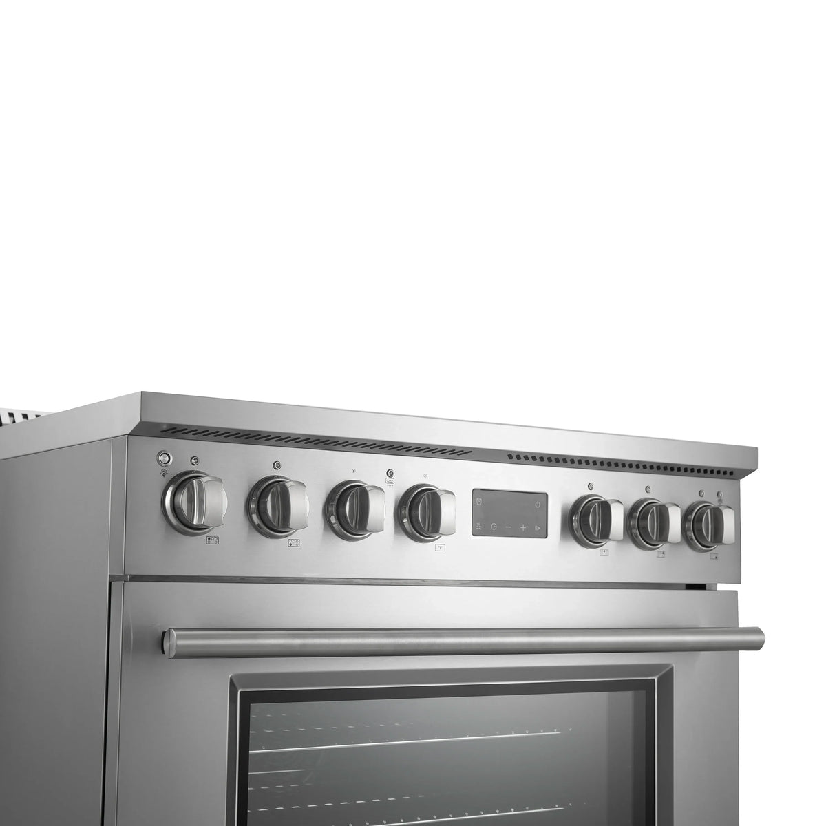 Forno Torino 36-Inch Freestanding Induction Range, True Convection, Air Fry, Stainless Steel (FFSIN0936-36)