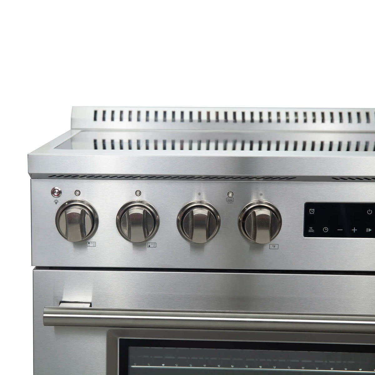 Forno Torino 36-Inch Freestanding Induction Range, True Convection, Air Fry, Stainless Steel (FFSIN0936-36)