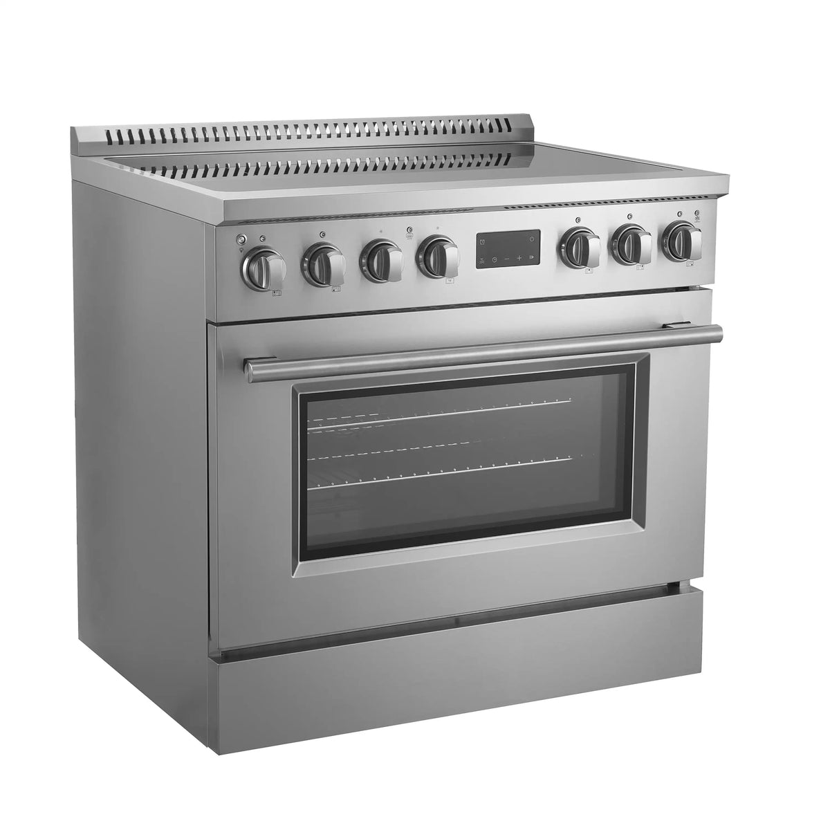 Forno Torino 36-Inch Freestanding Induction Range, True Convection, Air Fry, Stainless Steel (FFSIN0936-36)