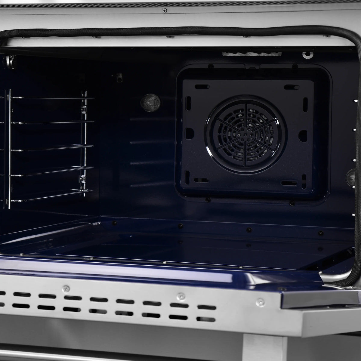 Forno Maximus 36-Inch Freestanding Induction Range, Air Fryer, Stainless Steel (FFSIN0968-36)