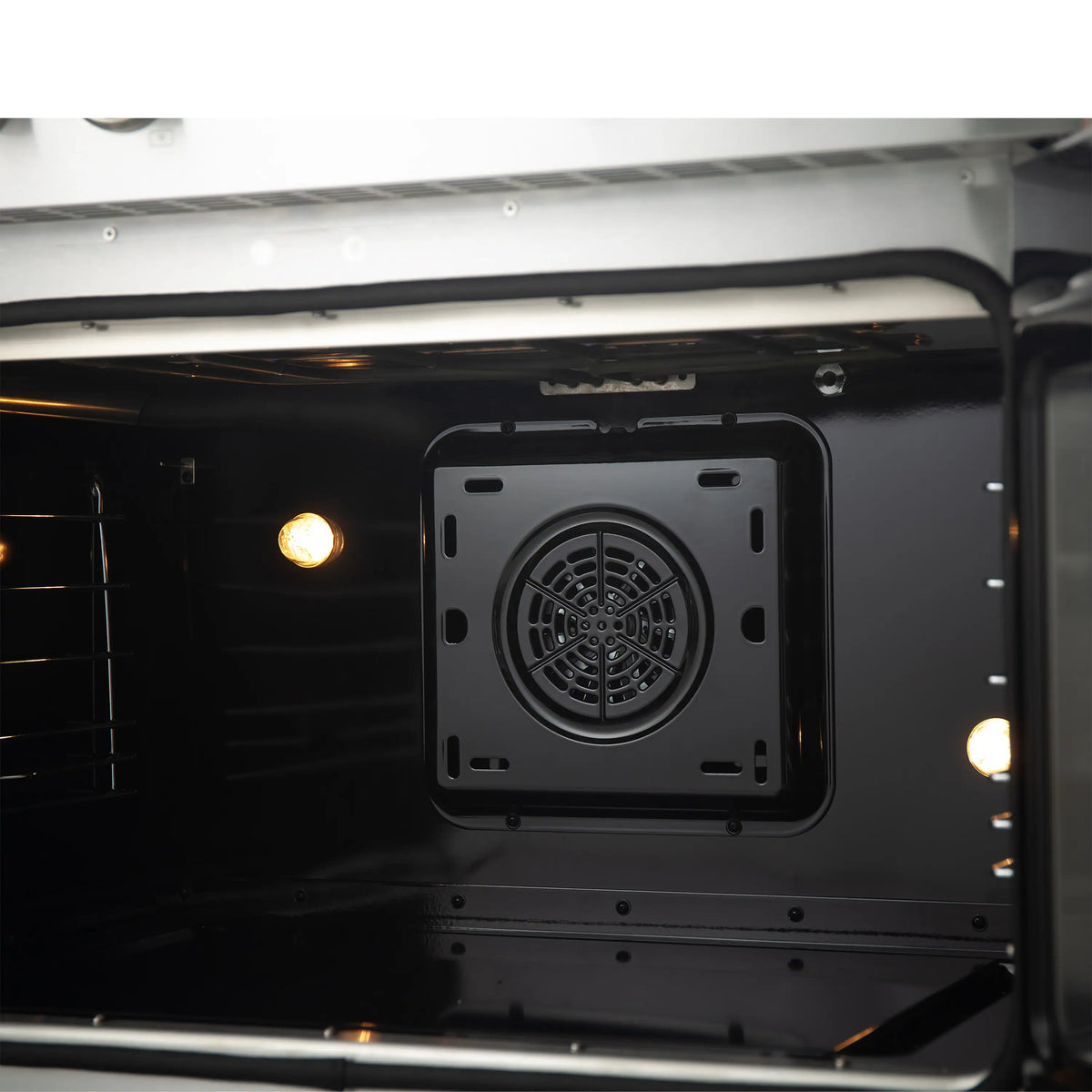 Forno Torino 36-Inch Freestanding French Door Induction Range, True Convection, Air Fry, Stainless Steel (FFSIN0950-36)