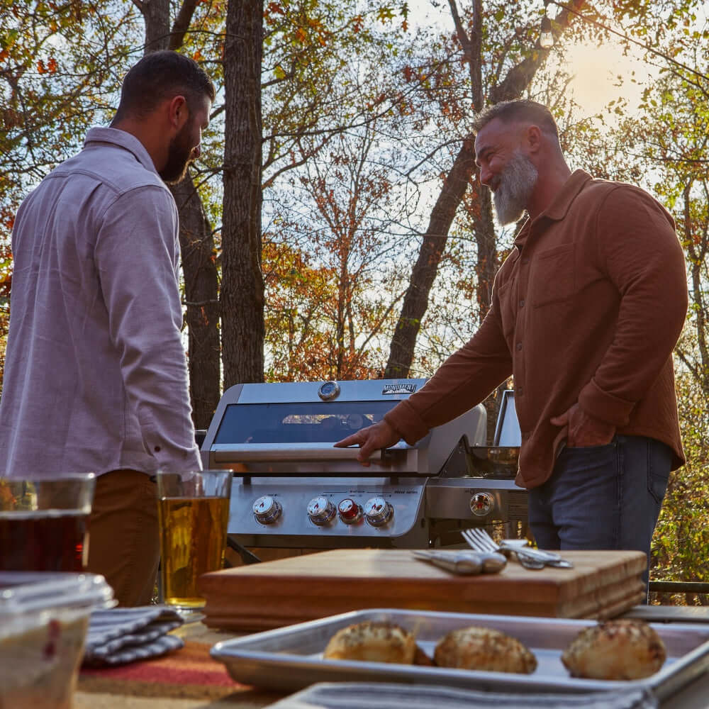 Monument Grills Mesa 415BZ Series | 4 Burner Propane Gas Grill in Stainless Steel