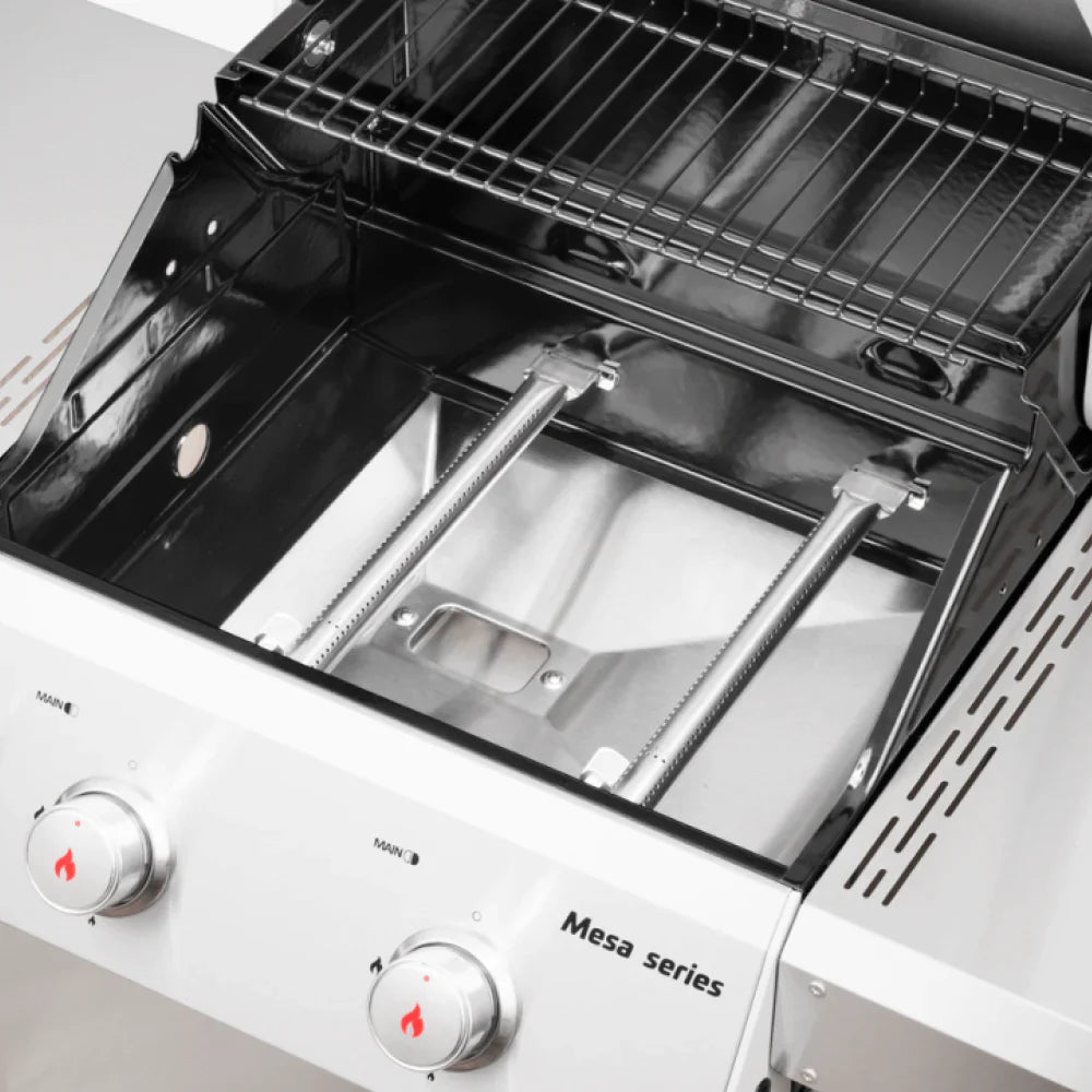 Monument Grills Mesa 200S Series Propane Gas Grill, 2 Burners, Stainless Steel