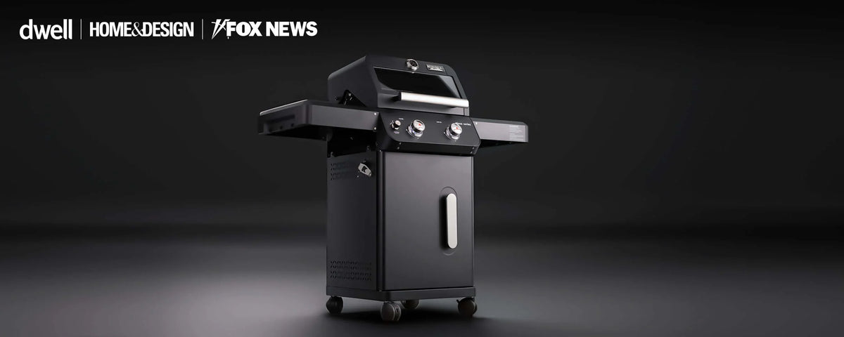 Monument Grills Mesa 220 Series Propane Gas Grill, 2 Burners, Black