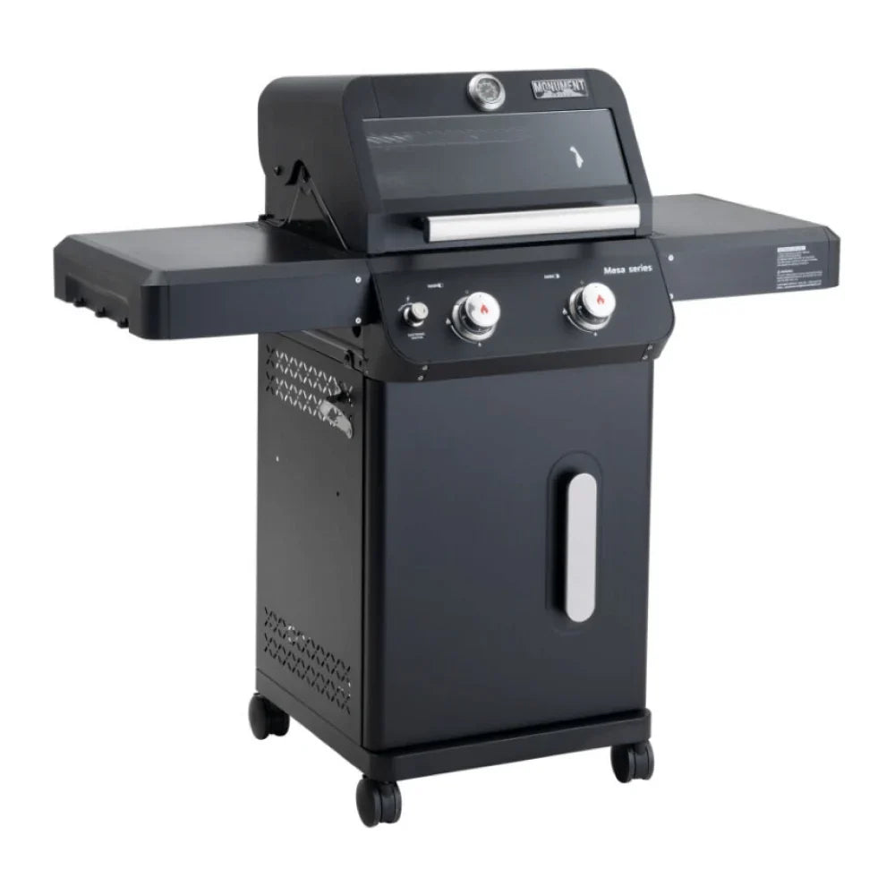 Monument Grills Mesa 220 Series Propane Gas Grill, 2 Burners, Black