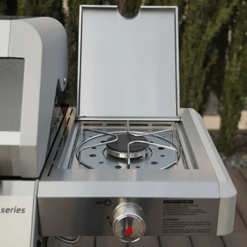 Monument Grills Mesa 305 Series Propane Gas Grill, 3 Burners, Stainless Steel