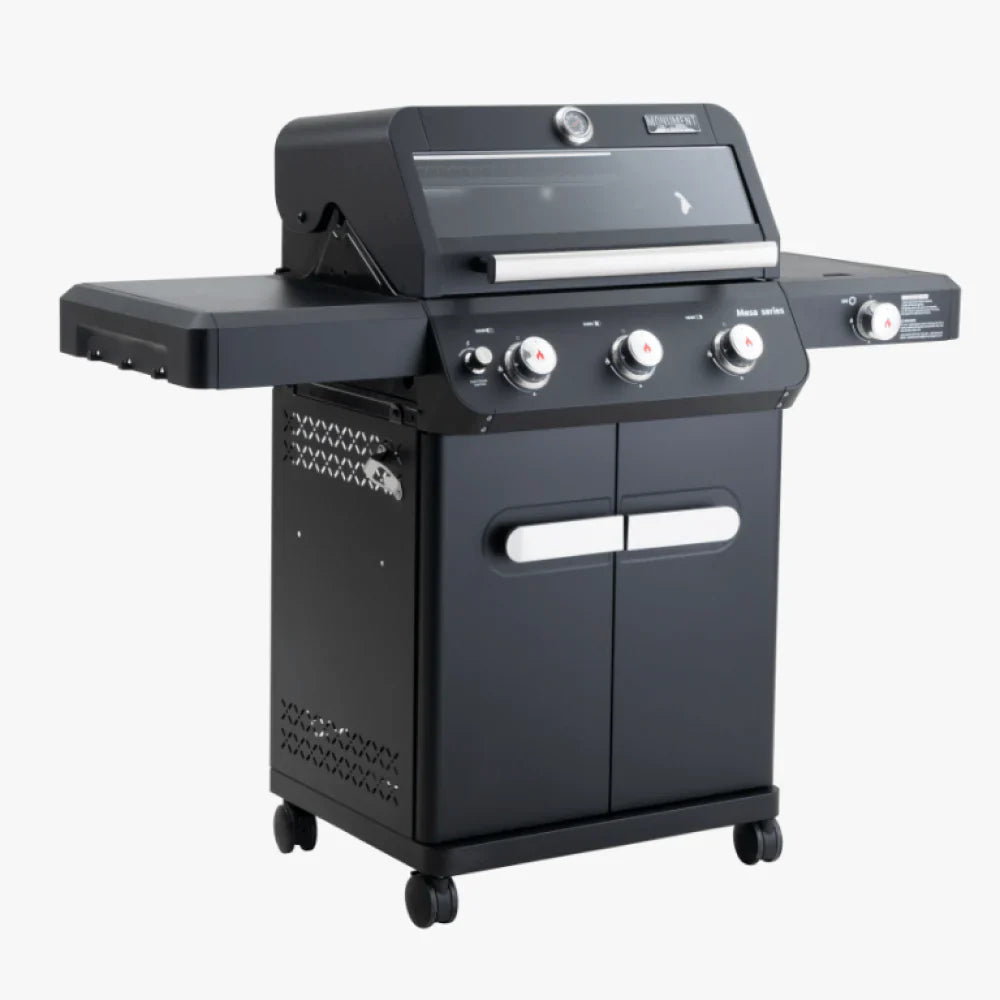 Monument Grills Mesa 325 Series Propane Gas Grill, 3 Burners, Black