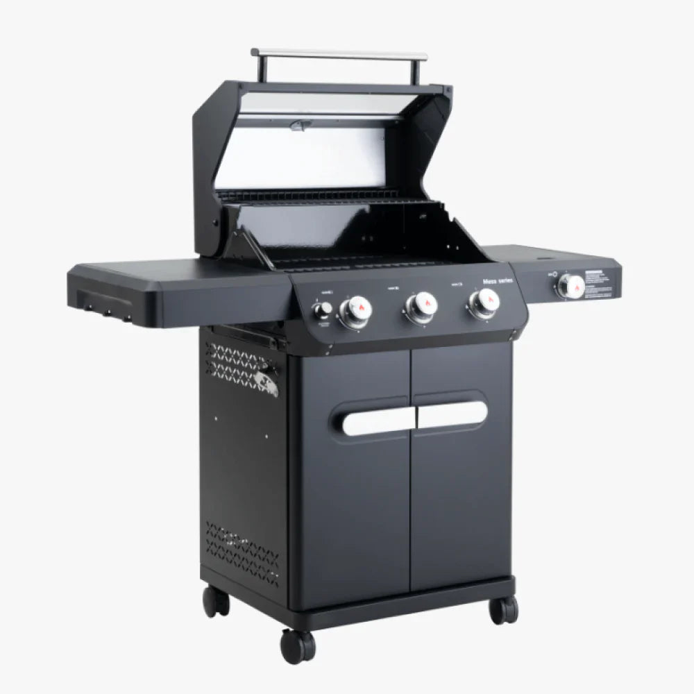 Monument Grills Mesa 325 Series Propane Gas Grill, 3 Burners, Black