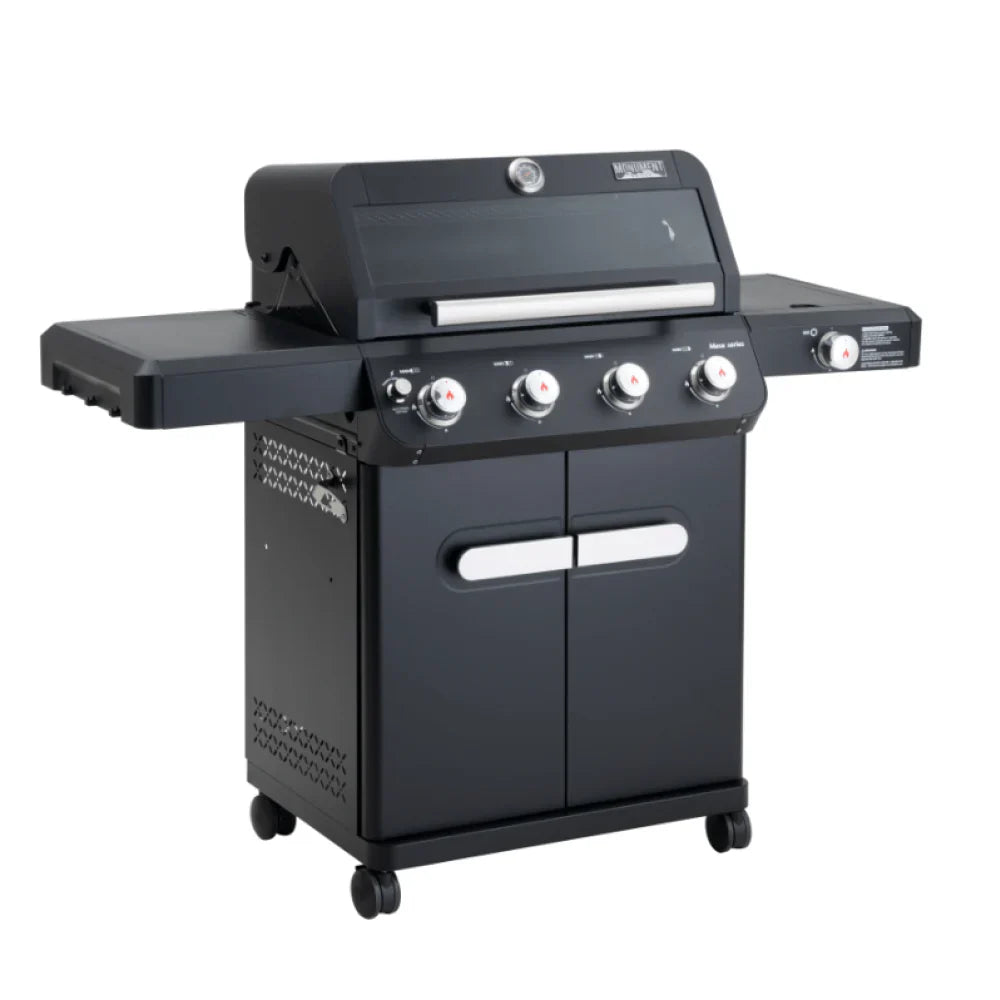 Monument Grills Mesa 425 Series Propane Gas Grill, 4 Burners, Black