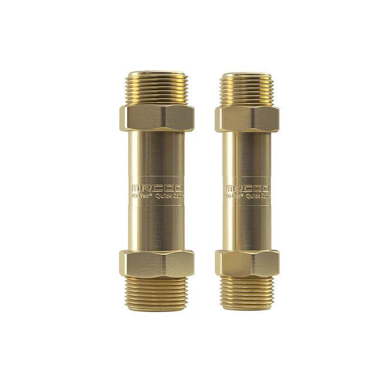 MRCOOL 3/8 No-Vac Coupler + 3/4 No-Vac Coupler for Universal & Central Ducted Quick Connect Line Set