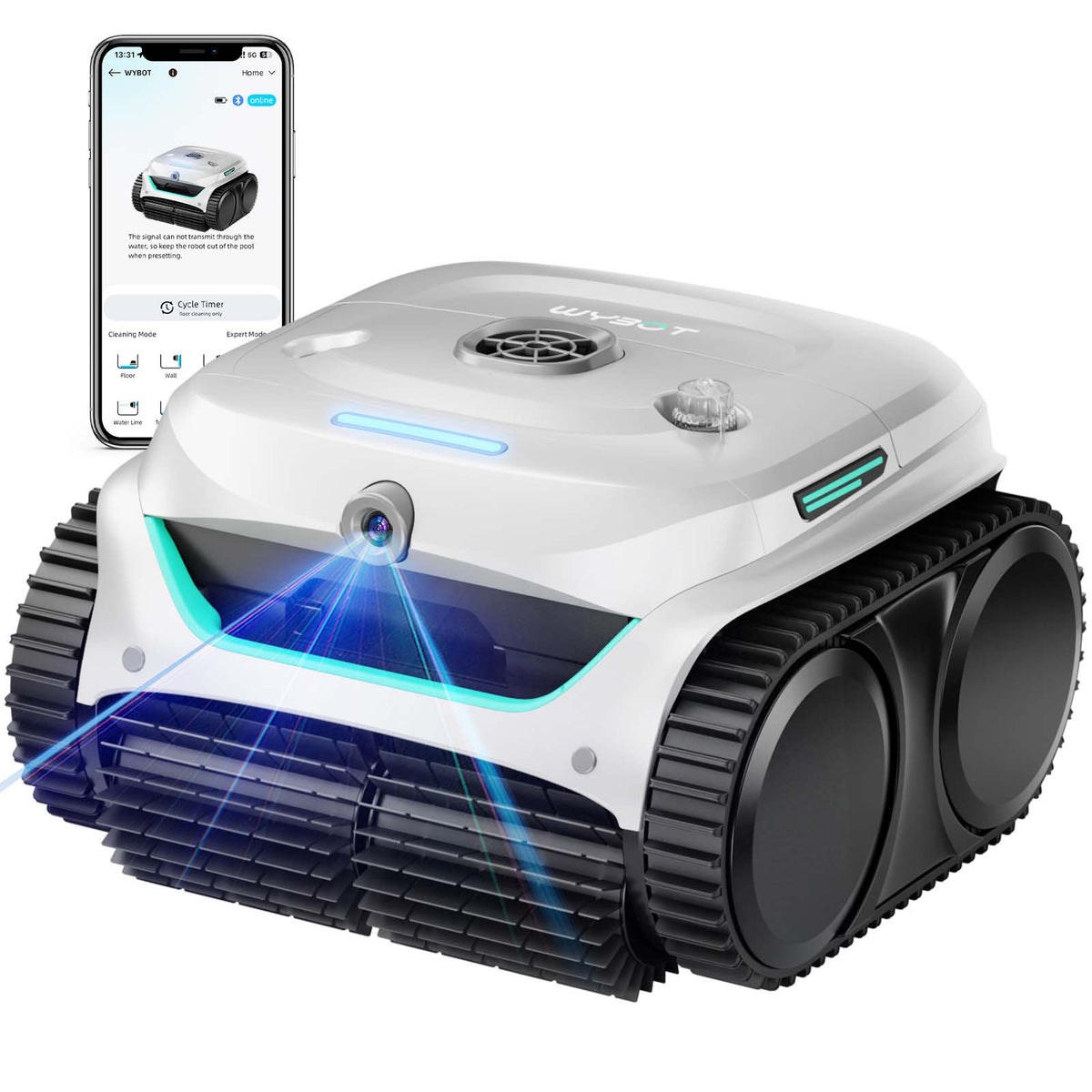 WYBOT C2 Vision Robotic Pool Cleaner - product image 14