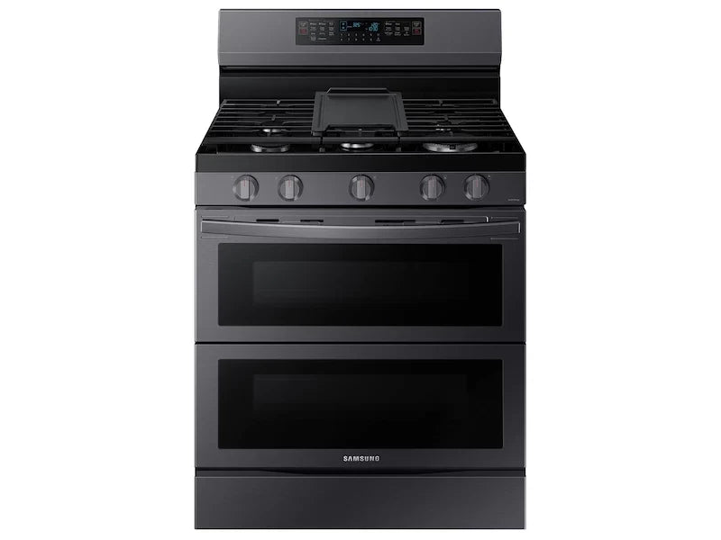 Samsung NX60A6751SG Freestanding Gas Range Fingerprint Resistant Black Stainless Steel