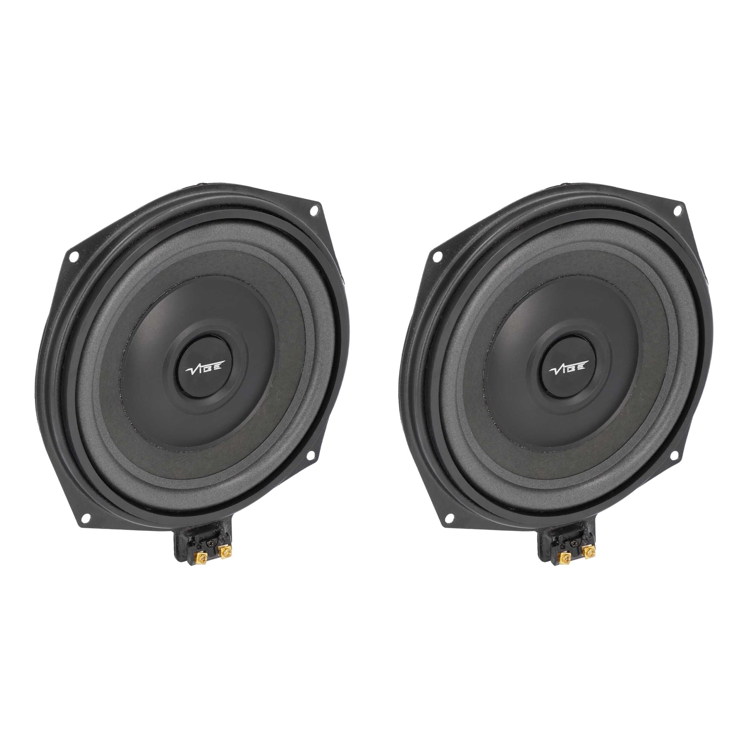 Vibe OS-BMW82V3 8" Under-Seat Replacement 2 Ohm Subwoofer for Select BMW (Pair)
