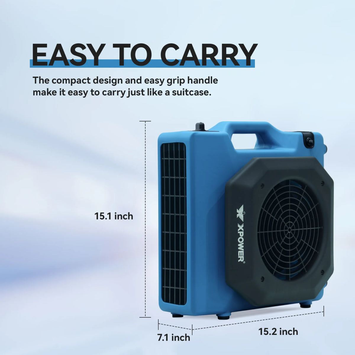 XPOWER low profile air mover PL-650A - product image 6